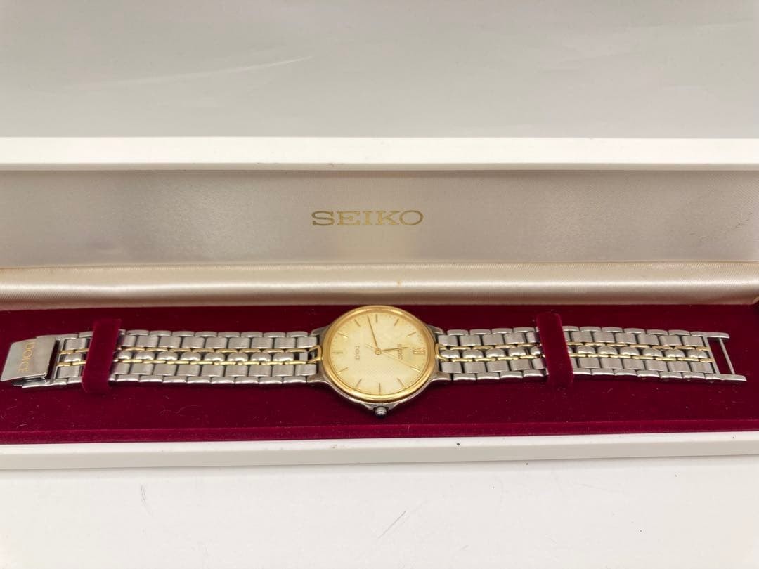 Seiko Dolce 5E31-6E70 Quartz Wristwatch Used from Jap… - Gem