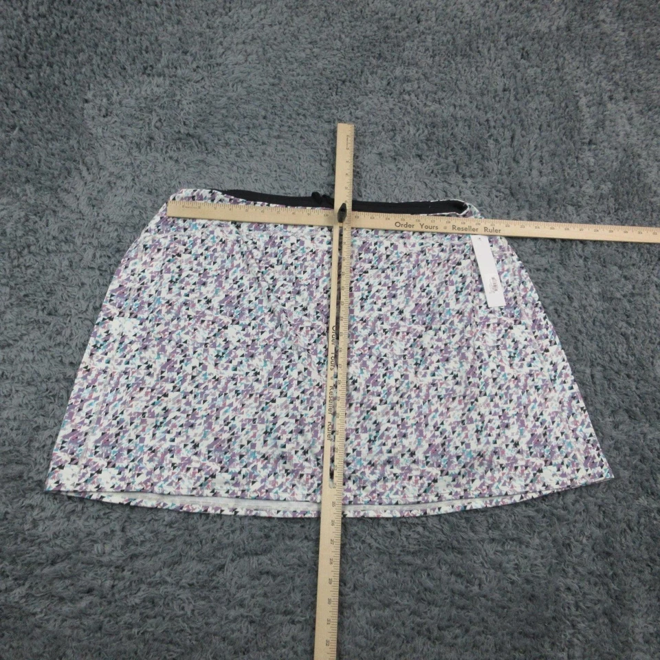 Saia esportiva feminina 3X lilás triângulo amoroso menina feliz shorts 39x18,5* nova com etiquetas - Imagem 4 de 4