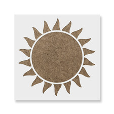 Sun Stencil - Durable Reusable Mylar Stencils