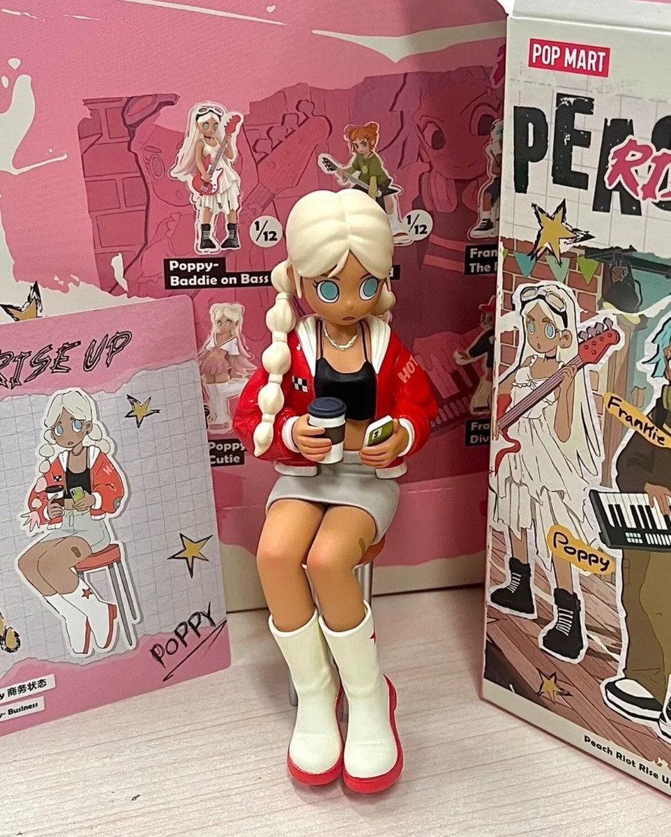POPMART PeachRiot フィギュア 3体セット おまけつき Amazon.co