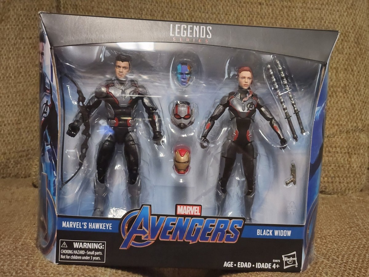 Marvel Legends Avengers Endgame Hawkeye Black Widow 2pk Target Exclusive