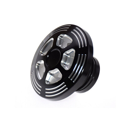 CNC Cut Fuel Gas Cap Öl Tank Abdeckung Schutz Für Harley Softail FXST Sportster
