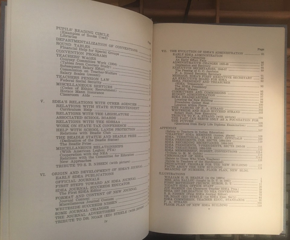 South Dakota Hist. SDEA The First 75 Years 18841959, Teachers