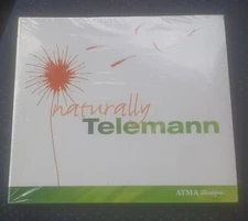 Naturally Telemann - G.P. Telemann (CD, 2008, ATMA Classique) New Sealed 