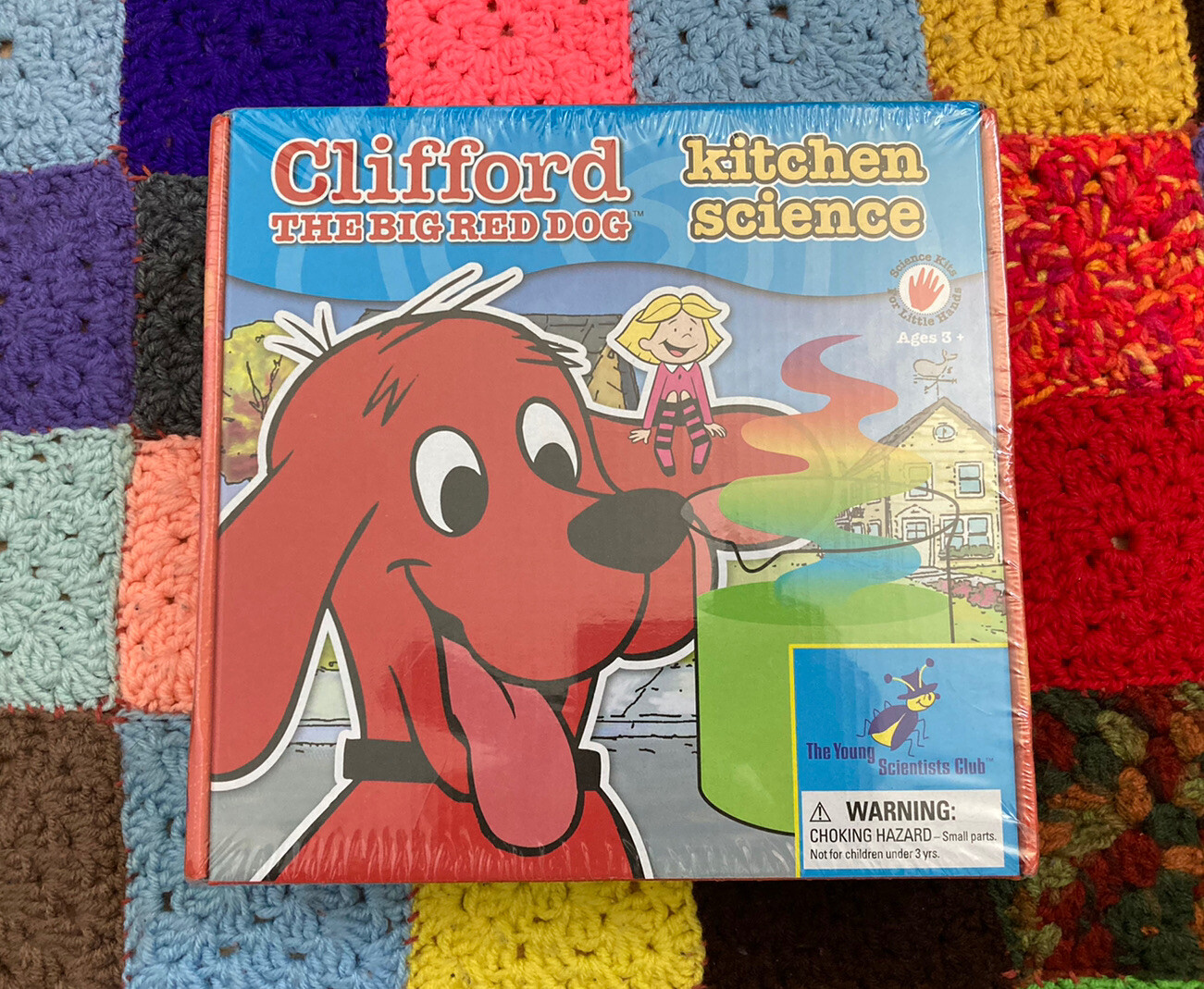 Scholastic Clifford The Big Red Dog Kitchen Science Kit Ages 3+ Sealed BRAND NEW