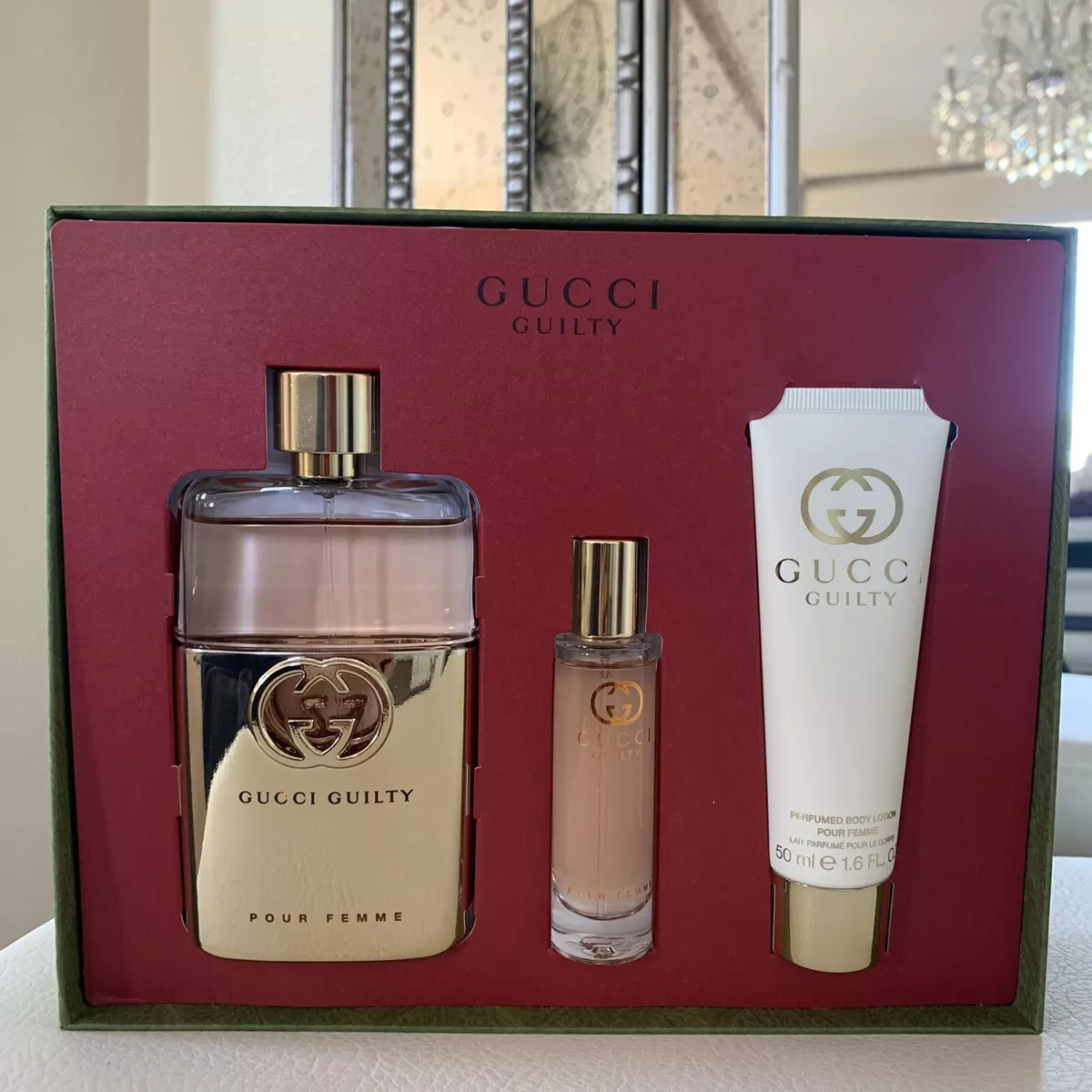 Gucci Guilty Pour Femme EDP gift set in eau de parfum