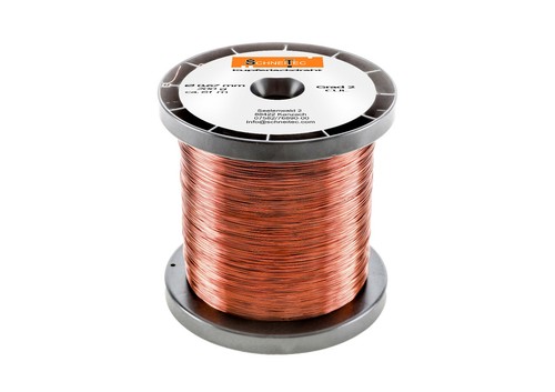 Kupferlackdraht W210 Grad 2 - Ø 0,67 mm 200 g - CU Lackdraht Wickeldraht Kupfer - Photo 1/12