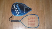 Wilson Dimension Wide Body Racquetball Racket - New Pro Sensation Grip Wrap