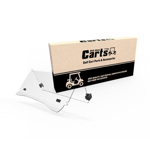 Wild About Carts EZ-GO TXT/Medalist Clear Folding Windshield 1994-2013…