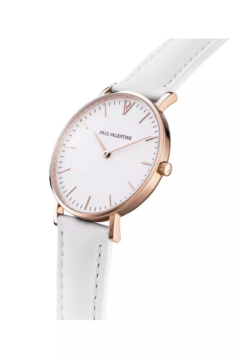 Paul valentine marina hot sale rose gold watch