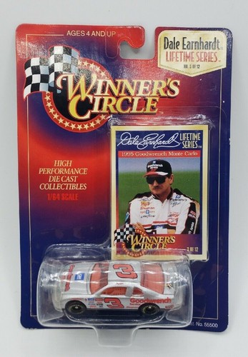Nascar Hasbro Winners Circle Dale Earnhardt #3 Monte Carlo Silver Goodwrench  - Bild 2 von 19