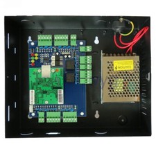2 Door 4 Reader TCP/IP Professional Board Panel Access Control Metal Box  Power