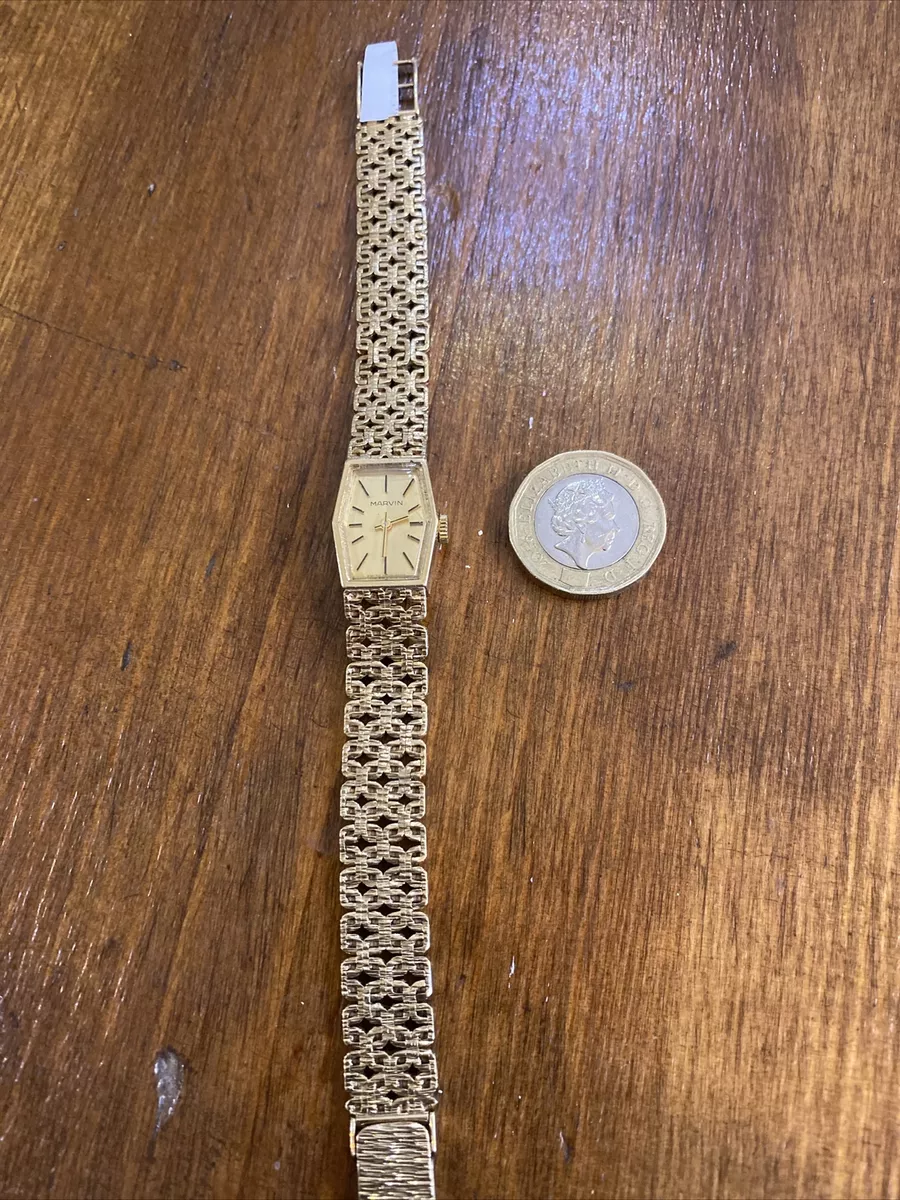 Used 9ct gold shop ladies watch
