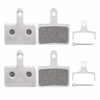 2 Paar Aluminium BremsbeläGe Resin Fahrrad ScheibenbremsbeläGe FüR Shimano B01S,