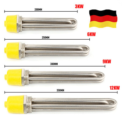 Heizpatrone 10mmx100mm Mit 315Watt, 230V Produktbild-Vorschau 7