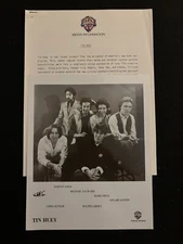 TIN HUEY 1979 LP PRESS KIT PHOTO BIO INFO SHEETS-CHRIS BUTLER THE WAITRESSES