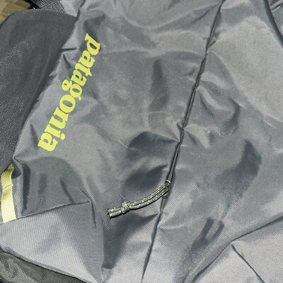 amazon patagonia paxat backpack forge grey Patagonia Backpack Forge Gray Green Refugio 26L Hiking Nylon Commuter GUC