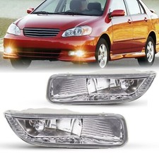 Fog Lights Assembly Replacement For 2003-2004 Toyota Corolla Lr
