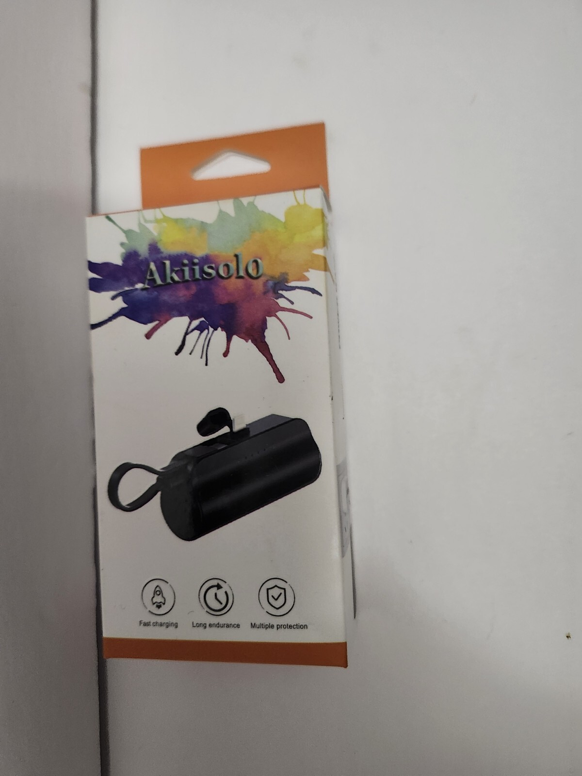 5000mAh Mini Portable Charger for iPhone with Fast Dual Interface Power Bank-image