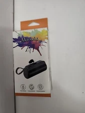 Portable Charger for iPhone With Dual Infterface, 5000mAh Mini Power Bank Fast C