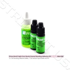 Prime-Dent Light Cure Composite Bonding Resin Kit Refill 3 ml Bond & Etchant