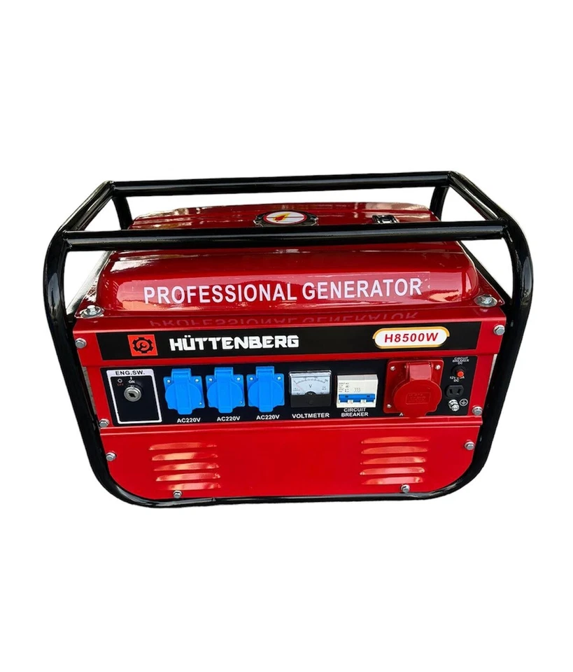 AKTION 4-Takt H-8500W Benzin Stromerzeuger Generator Stromgenerator Notstrom - Bild 3 von 4
