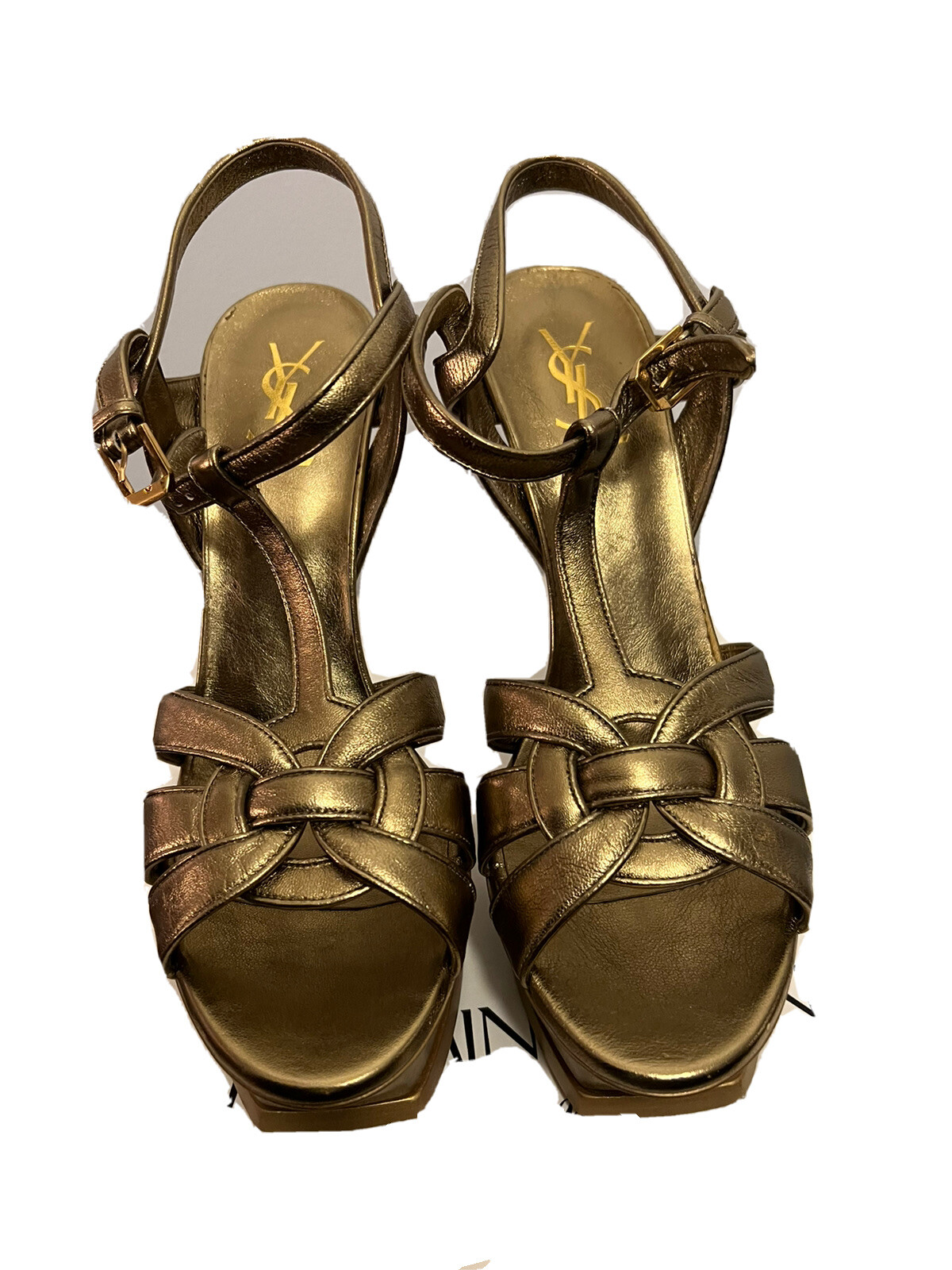 Sandalo Saint Laurent Tribute nuovo con etichetta taglia 40 5