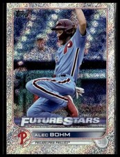 2022 Topps 452 Alex Bohm Philadelphia Phillies FS Walmart Foilboard 861/875
