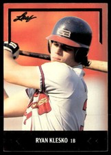 1991 Leaf #BC21 Ryan Klesko Gold Rookies