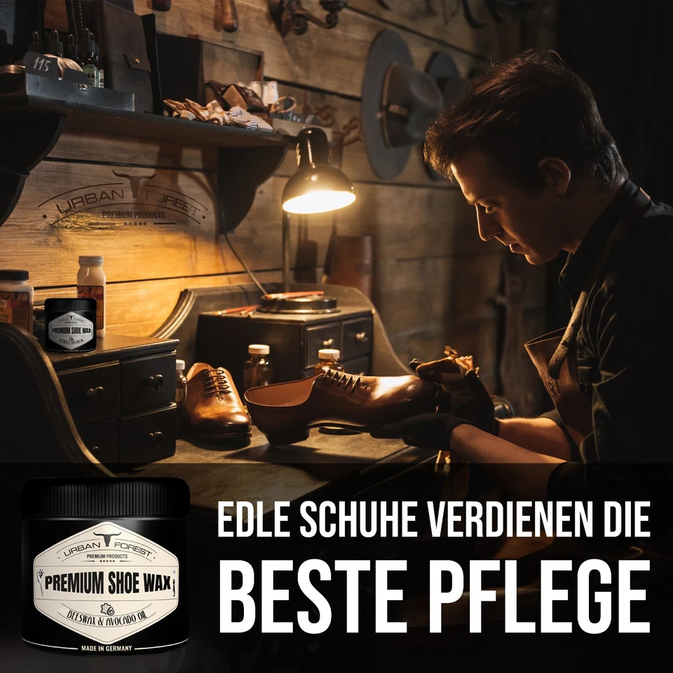 Schuhpflege SPARSET | Schuhwachs 250ml + Leder Reiniger 500ml - Bild 3 von 4
