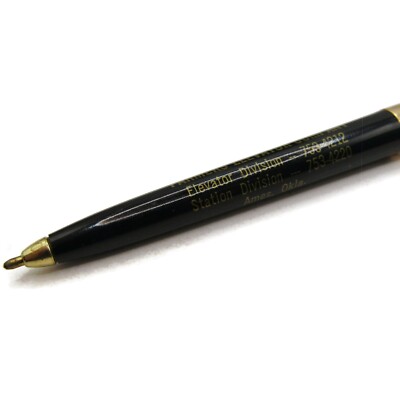 Vintage Farmers Elevator Co. Ames OK Advertising Promo Pen Ballpoint Agriculture