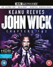 John Wick Chapters 1 2 4k Ultra Hd Blu Ray Digital Download 2017 Dvd For Sale Online Ebay