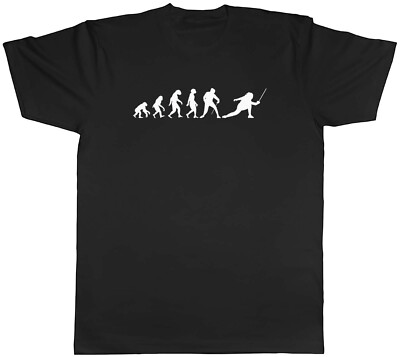 Evolution of Fencing Herren Unisex T-Shirt Tee