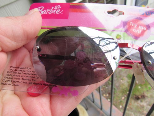 Mattel Vintage Barbie Sunglasses UV Protective Lenses **New** - Picture 3 of 4