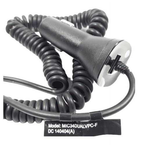 Original Verizon Micro-USB Car Charger with Extra USB Dual Output w/LED Light - Picture 4 of 12