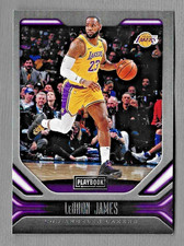 LEBRON JAMES 2019-20 CHRONICLES PLAYBOOK BASKETBALL !!! CARD #176 LAKERS