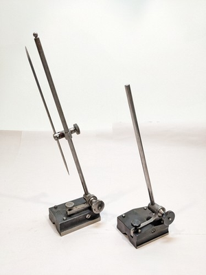 #ad Lot of 2 Surface Gage Units Craftsman and Unbranded w Starret Part $65.00