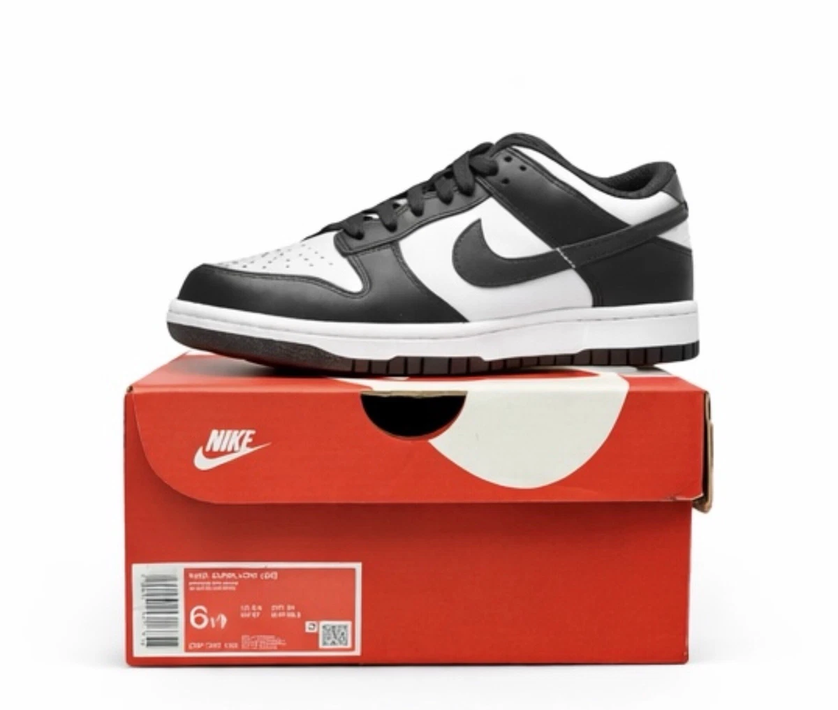 Nike Dunk Low GS Black/White for sale | eBay