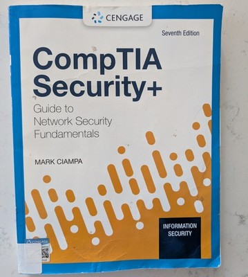 Mindtap Course List Ser.: CompTIA Security+ Guide to Network Security...