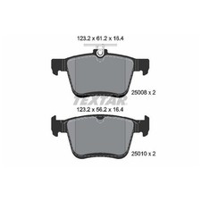 Satz Bremsbeläge Bremsklötze hinten für Seat Leon ST 5F8 Skoda Karoq 23838859