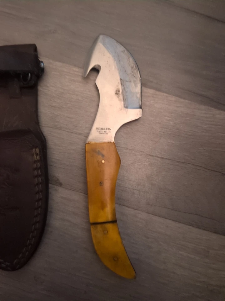 Faca skinner vintage The Bone Collector EUA BC-805-ybn. L5 - Imagem 4 de 4