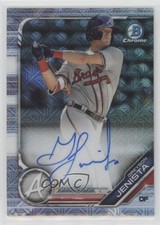 2019 Bowman Mega Box Chrome Mojo Auto Greyson Jenista #BMA-GJ Auto sh7