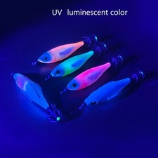 3D Round Belly Fishing Lures for Water Angling Shrimp Cuttlefish Squid Jig Hook