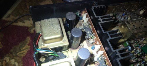 Vintage HARMAN KARDON 730 TWIN POWERED STEREO RECEIVER For Parts Or Repair - Picture 11 of 13