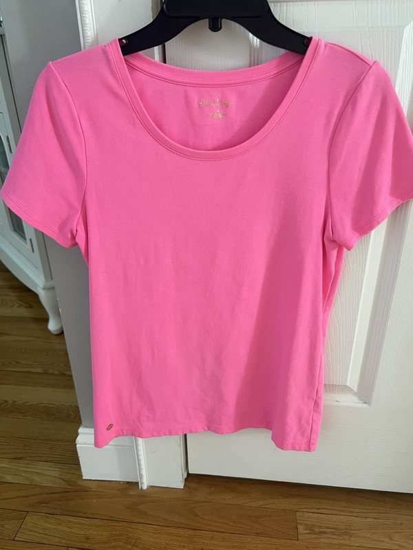 New Lilly Pulitzer Key West Top Prosecco Pink M