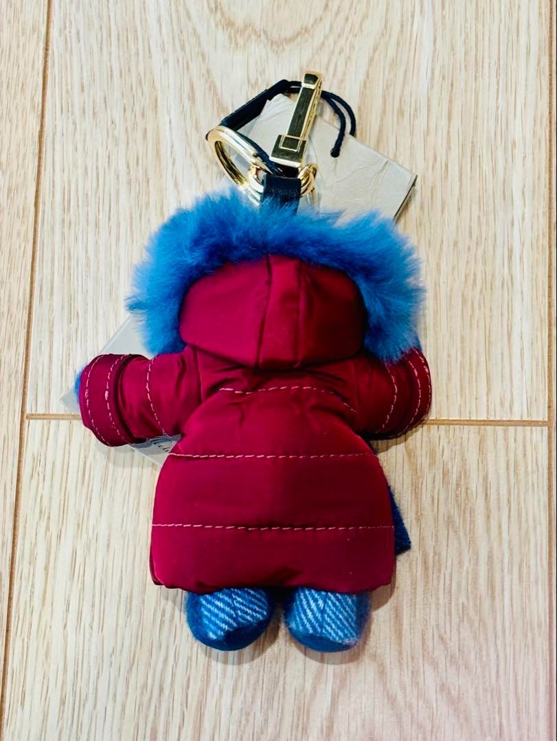 Burberry Thomas Bear Bag Charm Key Ring Puffer Coat Jacket color