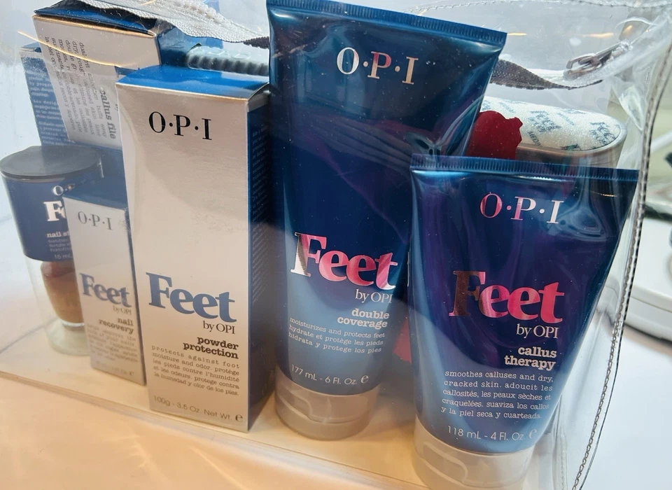 Feet by OPI- Kit Callus Therapy, Nail Recovery, Double Coverage & More NEW - Image 3 of 4