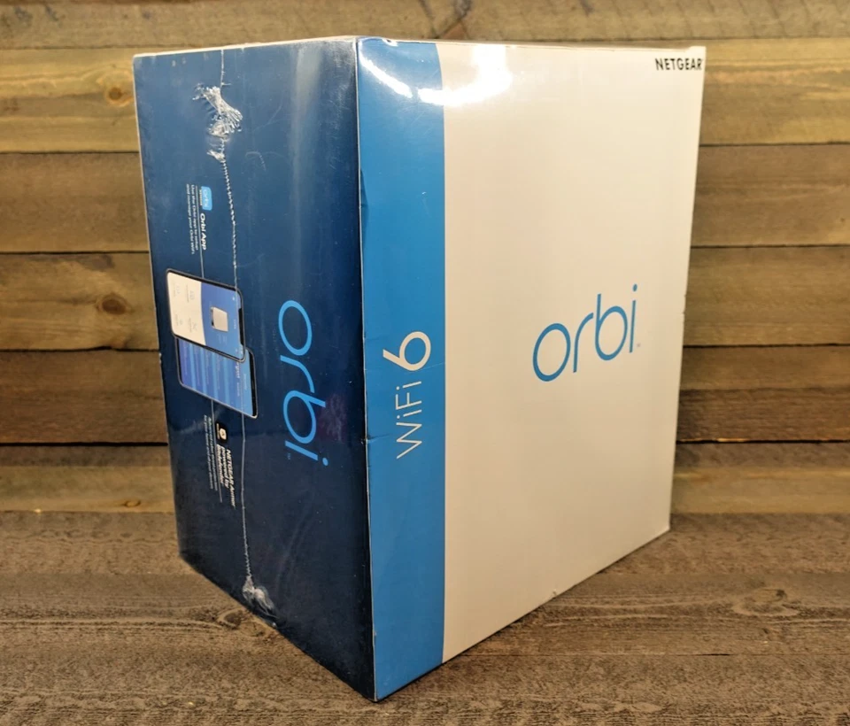 NETGEAR - Orbi 850 Series AX6000 Tri-Band Mesh Wi-Fi 6 System 3-Pack WHITE - NEW - Image 4 of 4
