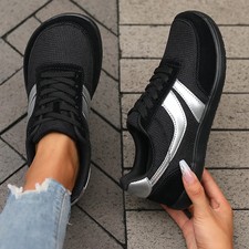 Women  s Breathable Casual Sneakers Lightweight Walking Shoes Wide Toe Comfort