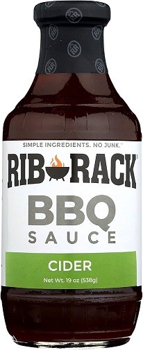 Rib Rack Cider BBQ Sauce